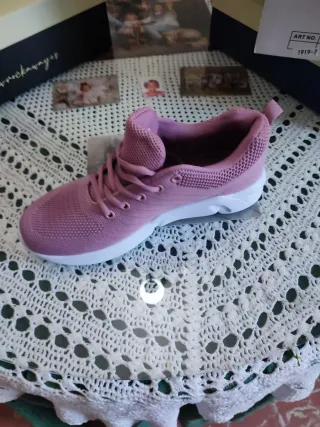 Zapatillas deportivas rosa talla 39