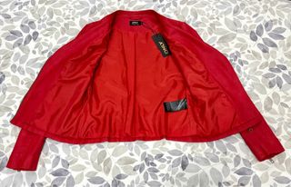 Cazadora ONLY roja polipiel