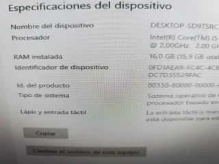 Ordenador Lenovo pantalla  lg ultra wide 25 pulgad