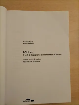 POLItest - Test Ingegneria Politecnico Milano