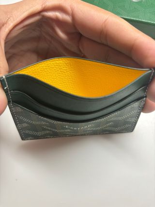 Portacarte Verde alla moda