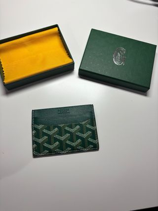 Portacarte Verde alla moda