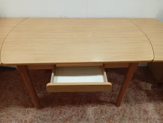 Mesa de cocina extensible madera 190cm