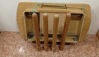 Mesa de cocina extensible madera 190cm