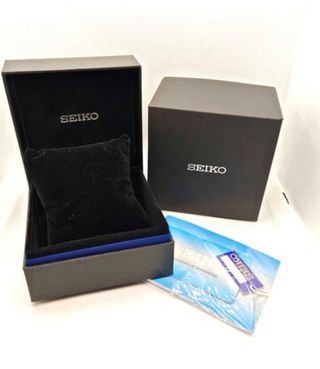 Seiko GMT Automático Azul/Plateado