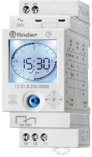 Interruptor digital Finder 12.51.8.230.0000