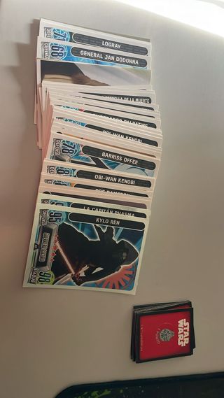 Cartas Star Wars Colección
