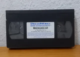 Película Madagascar VHS (Español)