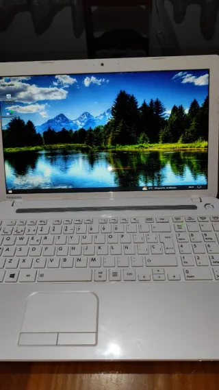 Portátil Toshiba Satellite Blanco