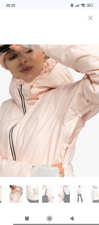 Chaqueta Nieve Roxy Mujer Talla L Rosa NUEVA