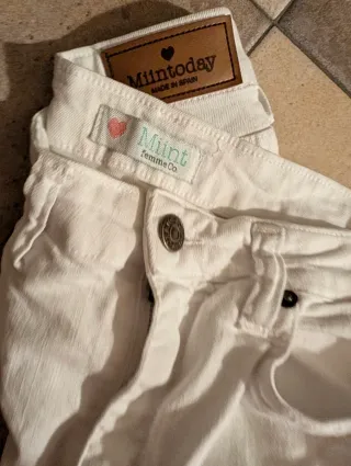 Pantalón blanco talla 38