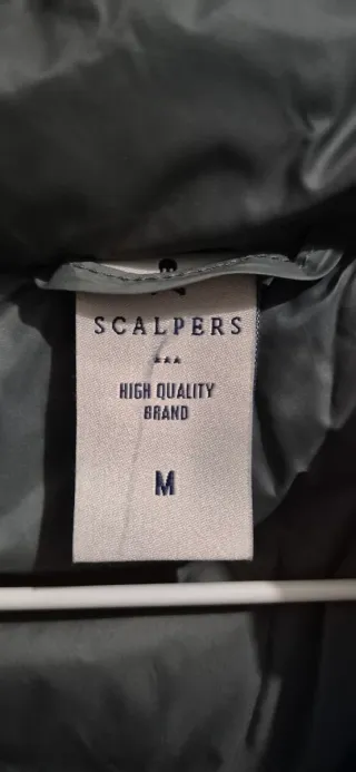 Chaleco Scalpers acolchado verde Talla M