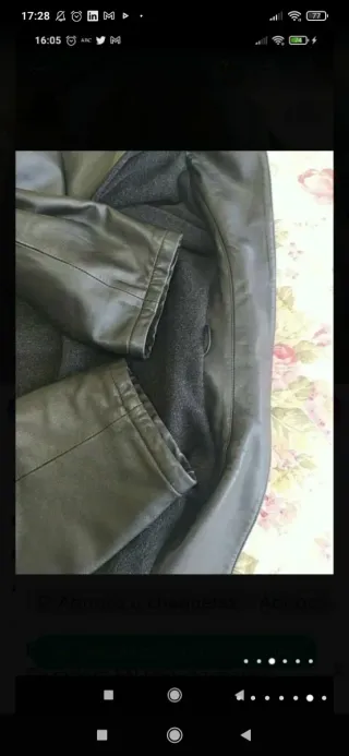 Elegante Chaquetón Piel Ovino Caballero XXL