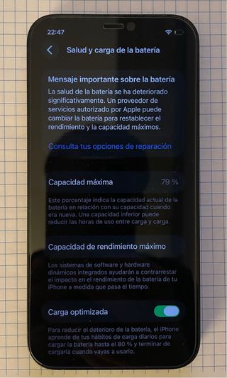 iPhone 12 Negro 128GB