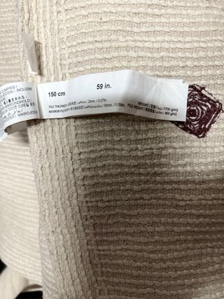 Alfombra redonda infantil Ikea