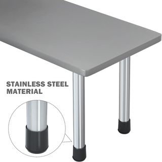 Estante esquinero 3 niveles gris