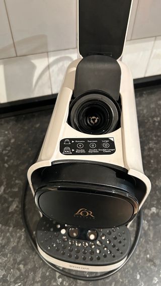 Cafetera Philips L'Or Barista Blanca