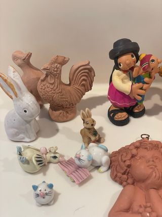 Piccoli oggetti in ceramica vintage