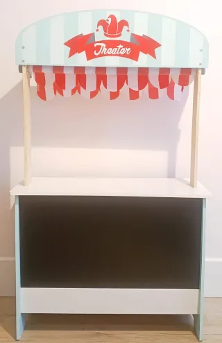 Mercado/Teatro Juguete de madera