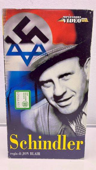 SCHINDLER documentario VHS Mondadori Video
