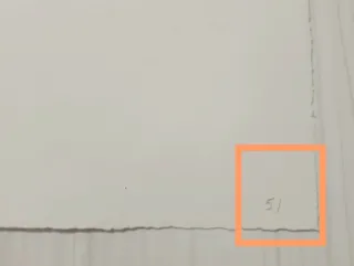 Litografía Louvre Original 1960 pintado a mano