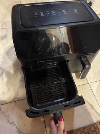 Freidora Aire Doble Cubeta 5.5L + 3.5L