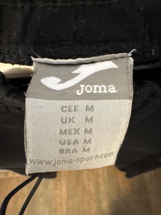 Pantalón Joma Algodón Negro