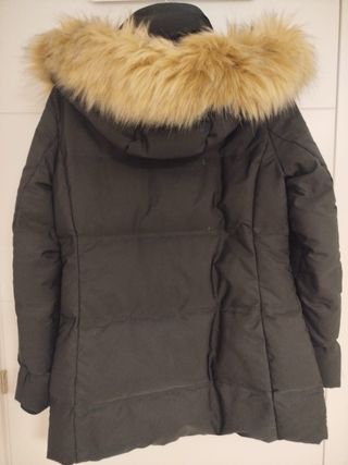 Abrigo Zara Negro Talla S