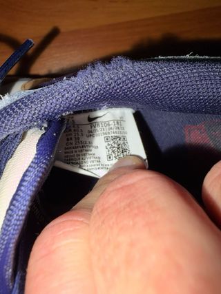 Zapatillas Nike Dunk Azul Blanco Naranja