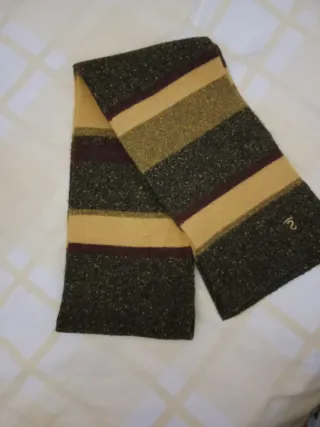 Bufanda de hombre a rayas