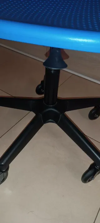 Silla Escritorio Ikea Plástico Azul