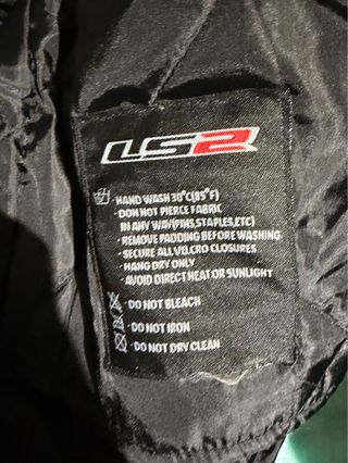 Chaqueta Moto LS2 para Mujer Negra y Rosa