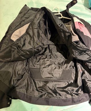 Chaqueta Moto LS2 para Mujer Negra y Rosa