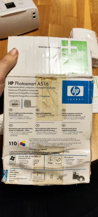 Impresora fotos compacta HP