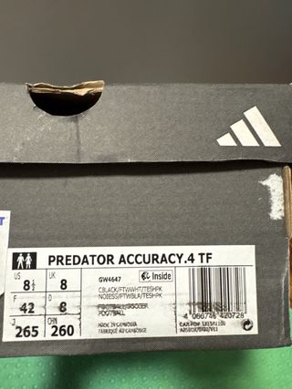 Botas de fútbol Predator .4 TF Multitaco