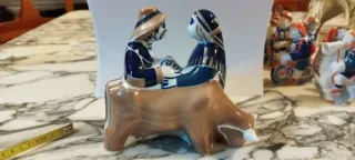 Figura Pareja con Vaca Sargadelos