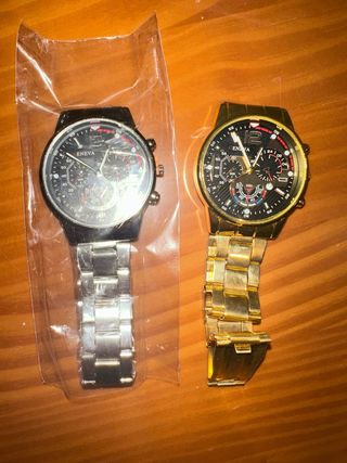 Relojes Geneva Oro y Plata