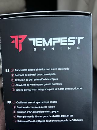 Auriculares inalambricos Tempest Ethereal