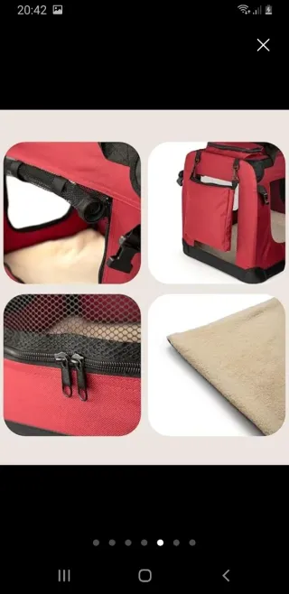 Transportín gato/perro pequeño