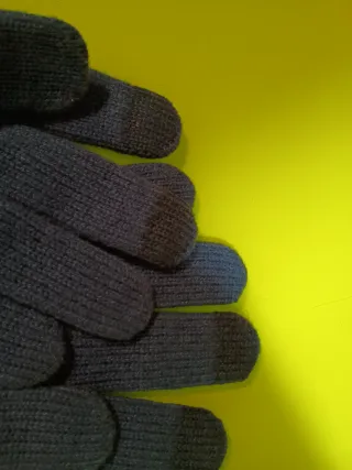 Guantes de lana ECOALF azules