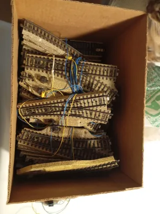 Vías Maqueta Tren H0