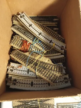 Vías Maqueta Tren H0