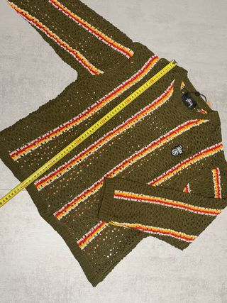 Jersey Stussy x Patta Algodón Verde Multicolor