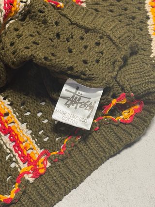 Jersey Stussy x Patta Algodón Verde Multicolor