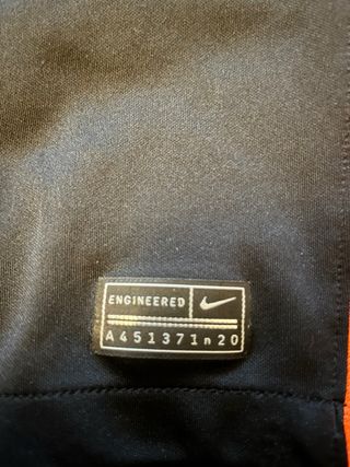 Camiseta fútbol Nike Holanda 10 Negra Naranja