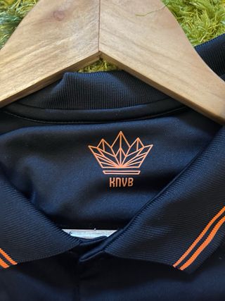 Camiseta fútbol Nike Holanda 10 Negra Naranja