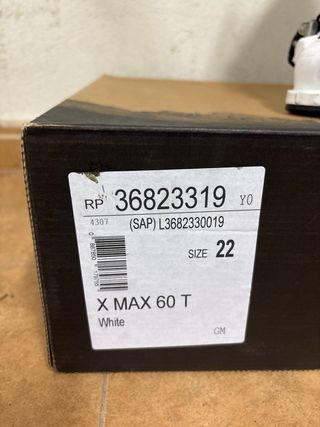 Botas de esquí Salomon X MAX 60 T (talla 35/36)