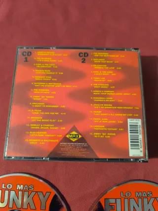 2 CDs Lo Mas Funky - Grandes Éxitos Funk. 1994