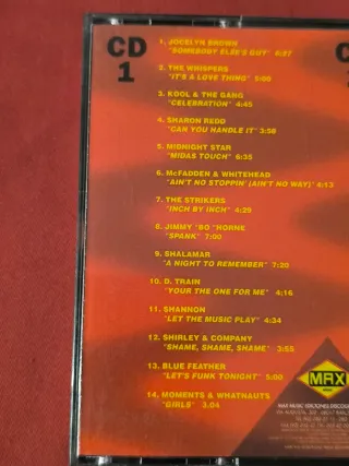 2 CDs Lo Mas Funky - Grandes Éxitos Funk. 1994