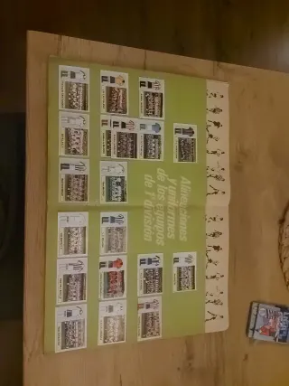 Álbum cromos fútbol LIGA 82-83 1ª División